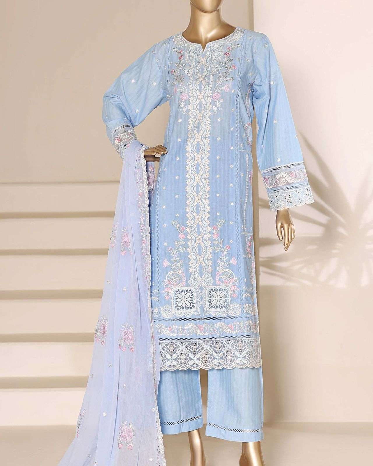 SADABAHAR EMBROIDERED FESTIVE LUXURY LAWN STITCH COLLECTION VOL-5